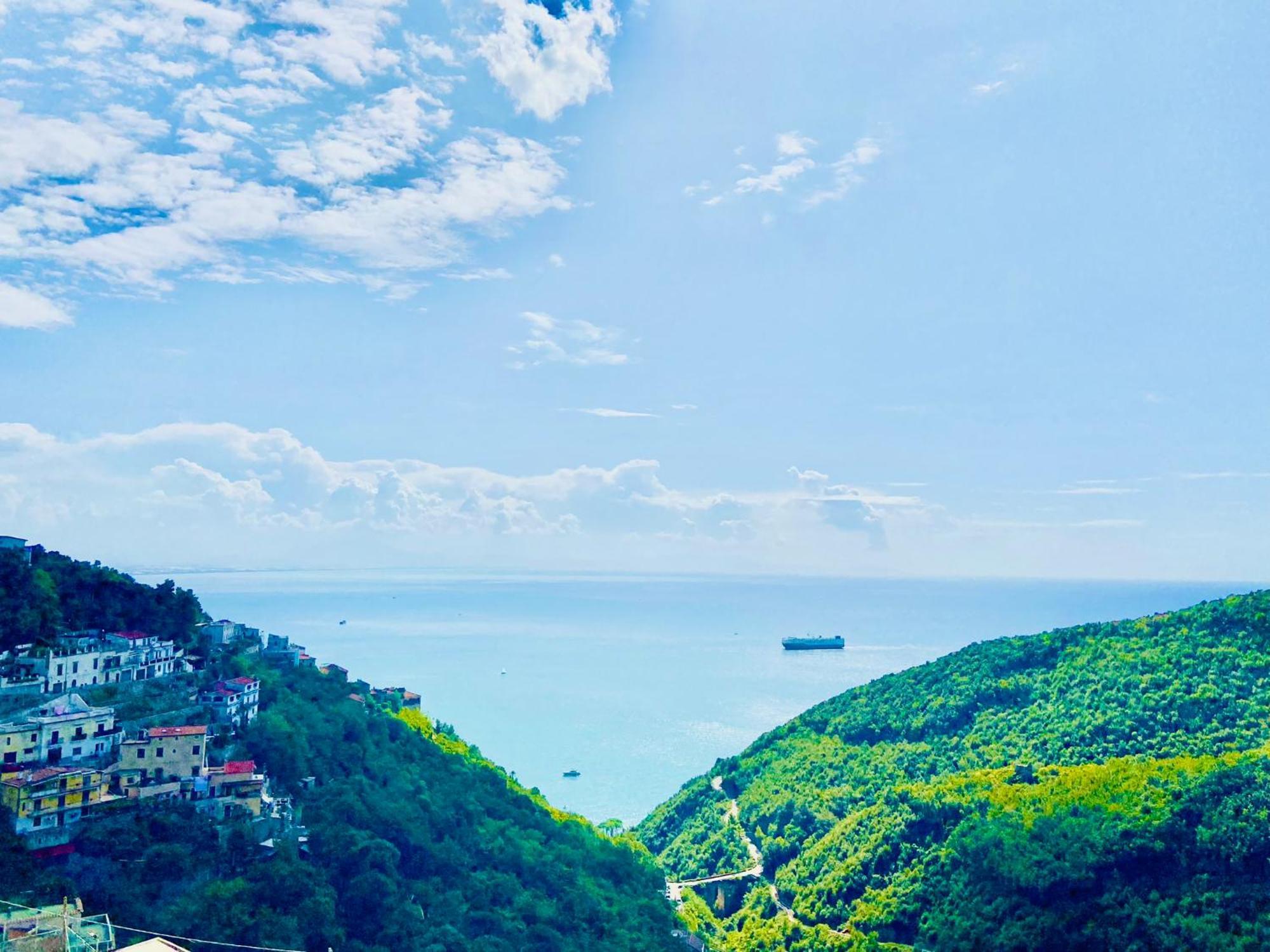 Апартаменты Borgo Virginia - Sea View In Amalfi Coast Виетри Экстерьер фото
