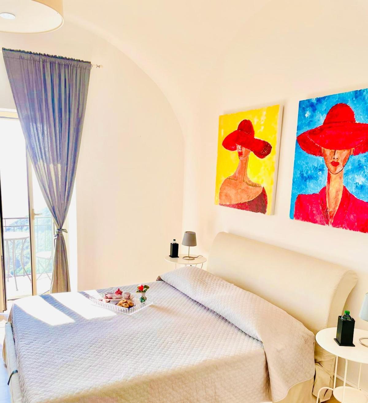 Апартаменты Borgo Virginia - Sea View In Amalfi Coast Виетри Экстерьер фото